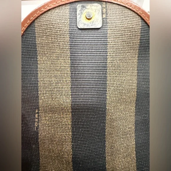 Vintage-Authentic Fendi Backpack -  Pequin pattern from the early to mid 90s - Picture 13 of 14